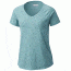 Columbia Saturday Trail II Knit Short Sleeve Shirt - Women's-Iceberg Heather-Large