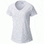 Columbia Saturday Trail II Knit Short Sleeve Shirt - Women's-White Heather-X-Large