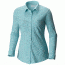 Columbia Saturday Trail Knit Long Sleeve Shirt - Women's-Iceberg Heather-Large