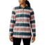 Columbia Silver Ridge 2.0 Flannel Tunic - Womens, Beet Plaid, Medium, 1865131607-M