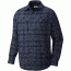 Columbia Silver Ridge Flannel Long Sleeve Shirt - Men's-Collegiate Navy-Small