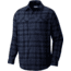 Columbia Silver Ridge Flannel Long Sleeve Shirt - Men's-Collegiate Navy-Small