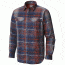 Columbia Silver Ridge Flannel Long Sleeve Shirt - Men's-Rust Red Ombre Plaid-Small