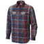 Columbia Silver Ridge Flannel Long Sleeve Shirt - Men's-Rust Red Ombre Plaid-Small