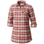 Columbia Silver Ridge Flannel Tunic, Rose Dust Plaid, Extra Small - Womens, 1802611677-XS