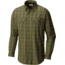 Columbia Silver Ridge Lite Plaid Long Sleeve - Men's -Surplus Green-Large