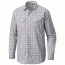 Columbia Silver Ridge Lite Plaid Long Sleeve Shirt - Men's, Graphite Plaid, M, 1711581053M