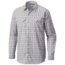 Columbia Silver Ridge Lite Plaid Long Sleeve Shirt - Mens, Graphite Plaid, S, 1711581053S