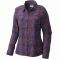 Columbia Silver Ridge Lite Plaid Long Sleeve Shirt - Women's-Dusty Purple Mixed Plaid-Large