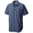 Columbia Silver Ridge Lite Plaid Short Sleeve - Men's -Marine Blue Plaid-Small