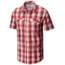 Columbia Silver Ridge Lite Plaid Short Sleeve Shirt - Mens, Red Spark Plaid, M 1711591696M