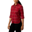 Columbia Silver Ridge Long Sleeve Flannel - Womens, Beet Plaid, Extra Small, 1740471607-XS