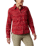 Columbia Silver Ridge Long Sleeve Flannel - Women's, Beet Plaid, Extra Small, 1740471607-XS
