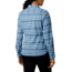 Columbia Silver Ridge Long Sleeve Flannel - Womens, Crystal Blue Plaid, Medium, 1740471484-M