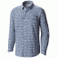 Columbia Silver Ridge Plaid Long Sleeve Shirt - Men's-Night Tide-XX-Large