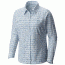 Columbia Silver Ridge Plaid Long Sleeve Shirt - Women's-Oxygen Ripstop-Small