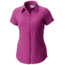 Columbia Silver Ridge Short Sleeve Shirt - Womens, Intense Violet, L, 1443251519L