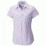 Columbia Silver Ridge Short Sleeve Shirt - Womens, Soft Violet, M, 1443251505M