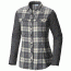 Columbia Simply Put II Flannel Shirt - Women's-Shark Blocked Large Plaid-Small