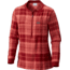 Columbia Simply Put Pullover Shirt, Garnet Red Plaid, XL - Womens, 1804411631-XL