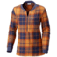 Columbia Simply Put Pullover Shirt - Womens, Canyon Gold Plaid, Medium, 1804411708-M