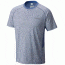 Columbia Solar Ice Short Sleeve Shirt - Men's, Azul, L, 1786341437L