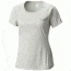 Columbia Solar Ice Short Sleeve Shirt - Womens, Flint Grey, L, 1781111027L