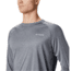 Columbia Terminal Tackle Heather Long Sleeve Shirt - Mens, Charcoal Hthr, Cool Grey Logo, Small, 170942-030-S