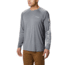 Columbia Terminal Tackle Heather Long Sleeve Shirt - Mens, Charcoal Hthr, Cool Grey Logo, Small, 170942-030-S