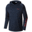 Columbia Terminal Tackle Hoodie - Men's, Coll Navy, Sunset Red Logo, Extra Large, 153617-465-XL