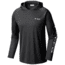 Columbia Terminal Tackle Hoodie - Men's, Black, Cool Grey Logo, 2XL Waist, Long Inseam, 153617-010-2XT