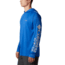 Columbia Terminal Tackle Hoodie - Mens, Cool Grey, Vivid Blue Logo, Large, 1536171020-L