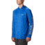 Columbia Terminal Tackle Hoodie - Men's, Cool Grey, Vivid Blue Logo, Large, Tall, 153617-020-LT