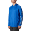 Columbia Terminal Tackle Hoodie - Men's, Cool Grey, Vivid Blue Logo, Small, 153617-020-S