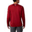 Columbia Terminal Tackle Long Sleeve Shirt - Mens, Beet, White Logo, 2XL, Long Inseam, 138826-607-2XT