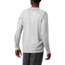 Columbia Terminal Tackle Long Sleeve Shirt - Mens, Cool Grey, Vivid Blue Logo, Small, 138826-028-S