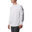 Columbia Terminal Tackle Long Sleeve Shirt - Mens, White, Nightshade Logo, 2XL, Long Inseam, 138826-114-2XT