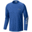 Columbia Terminal Tackle Long Sleeve Shirt - Men's, Vivid Blue, Cool Grey Logo, 3X, 138826-488-3X