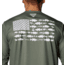 Columbia Terminal Tackle PFG Fish Flag Long Sleeve - Mens, Cypress/Cool Grey Bass Lures, Large, 1872661318-318-L