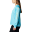 Columbia Tidal Tee II Long Sleeve Shirt - Womens, Opal Blue/Key West Logo, Medium, 1577661448OplBl,KyWstLgM