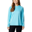 Columbia Tidal Tee II Long Sleeve Shirt - Womens, Opal Blue/Key West Logo, Medium, 1577661448OplBl,KyWstLgM