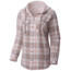 Columbia Times Two Hooded Long Sleeve Shirt - Women's-Lychee Plaid-Small