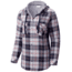 Columbia Times Two Hooded Long Sleeve Shirt - Women's-Nocturnal Plaid-Small