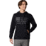Columbia Trek Graphic Hoodie - Men's, Black/Treeline Flag Graphic, 2XL, 2018491014-XXL