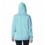 Columbia Trek Graphic Hoodie - Womens, Aquamarine/Scripted Brand, Large, 1959881481A