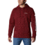 Columbia Trek Hoodie - Mens, Red Jasper/Csc Stacked Logo, Medium, 1957911665RdJprCCStckdLgM