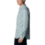 Columbia Vapor Ridge III Long Sleeve Shirt - Mens, Stone Blue Plaid Gradient, Extra Large, 1552071460StnBlPldGdtXL