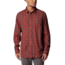 Columbia Vapor Ridge III Long Sleeve Shirt - Mens, Warp Red Plaid Gradient, Extra Large, 1552071849WrpRdPldGdtXL