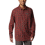 Columbia Vapor Ridge III Long Sleeve Shirt - Mens, Warp Red Plaid Gradient, Small, 1552071849WrpRdPldGrdntS