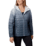 Columbia Voodoo Falls 590 TurboDown Hdd Jacket - Womens, Tradewinds Grey Gradient Print, Extra Small, 1682891032-XS